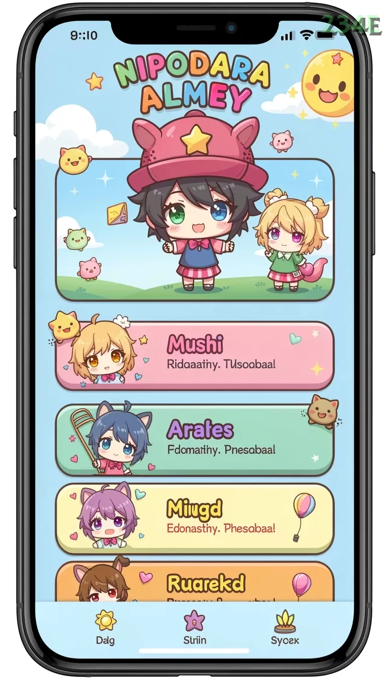 Cuplikan layar CATOTO — aktivitas